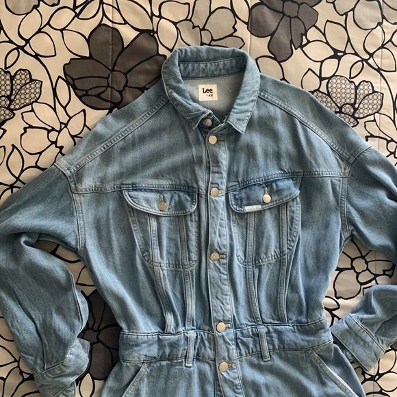 New 💫 Lee x H&M Lyocell-blend denim dress - Picture 7 of 12